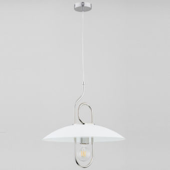 Lampe &Agrave; Suspension "Chee" [ALF-60623]  - Finition Argent