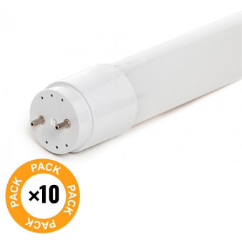 Pack de 10 Tubes LED T8 18W 2520Lm 6000&ordm;K 120Cm 40 000H