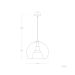 Miniature Lampe À Suspension "Hialeah" n°6