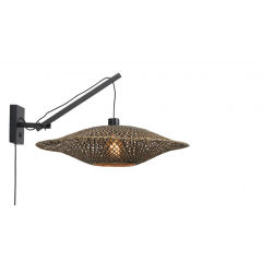 Applique Murale "Bali" [G-M-BALI/W2/AD/B/6015/BN]  - Finition Naturel